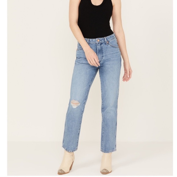 ✅✅Wrangler Walker High Rise Slim Jean 30 x 28 - Picture 1 of 10